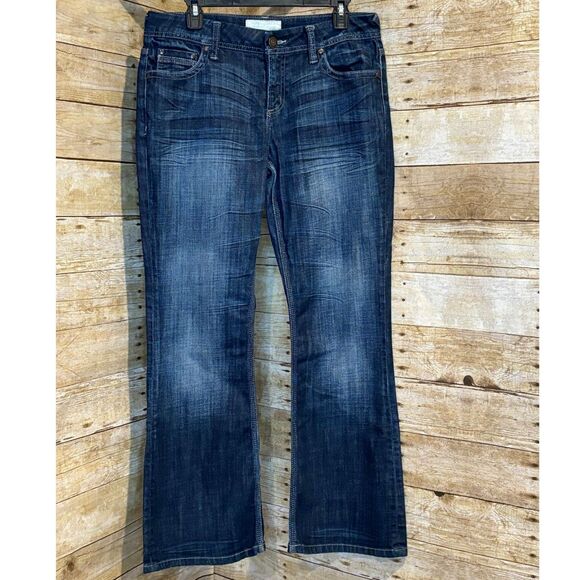MAURICES MORGAN NEW BOOT CASUAL EVERYDAY CONCERT FESTIVAL JEANS SIZE 9/10 - Picture 1 of 3